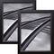 2 Pack Craig Frames Economy Ebony Hardwood Picture Frame
